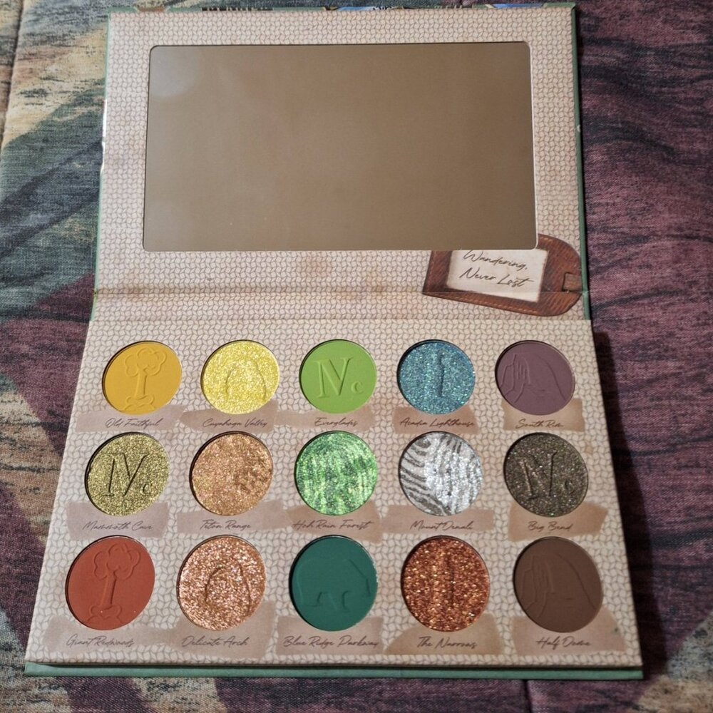 Nomad Cosmetics America’s Parks Palette – DISCONTINUED – Brand New w/ Box 🌲✨